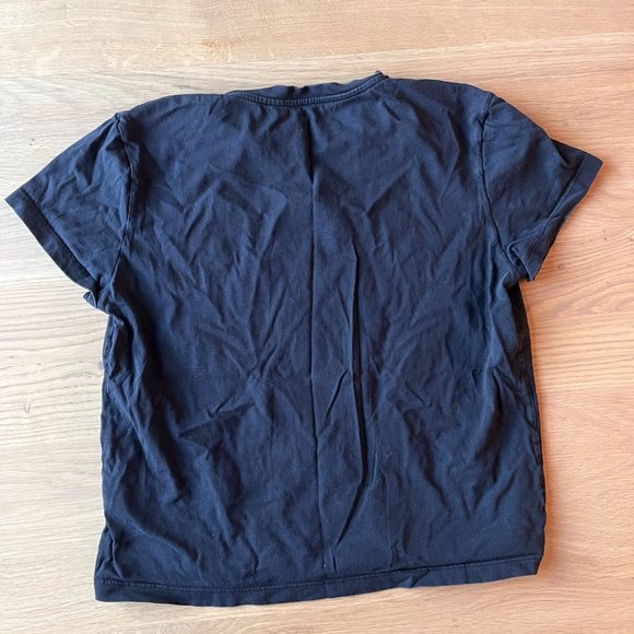 Everlane Cotton Box-Cut Tee Black XS - Picture 2 of 4